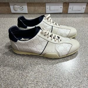 Off white Gucci sneakers